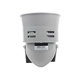Mini sirène à moteur en plastique 12 V CC 24 V CC 220 V CA 110 V CA, alarme industrielle, protection électrique sonore contre le vol MS-290