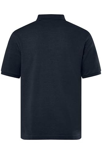 Men Plus Hommes Grandes Tailles Grandes Tailles Menswear L-8XL Men+ Polo Basique Piqué Manches Demi-Manches Jusqu'à 8XL 836256, Bleu Marine, L – vue 4