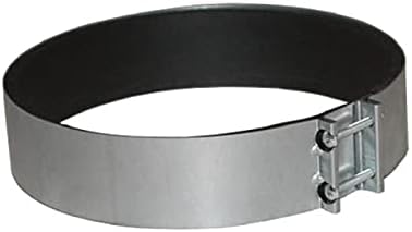 DL Wholesale Noise Reduction Clamp 10in with Neoprene Lining for Fans Filters and Ducting Vibration Control