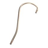 Pièces de lampe à tube : la conception unique de cette tige de lampe de table permet de mélanger la lampe de table et de rendre votre lampe de table plus élégante et stylée, tige lumineuse