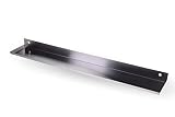 SANTOS Fettschiene für Broil King Gasgrills - geeignet für BK Sovereign 490/XL - Fettleiste - Abtropfblech - Länge: 88 cm - Edelstahl
