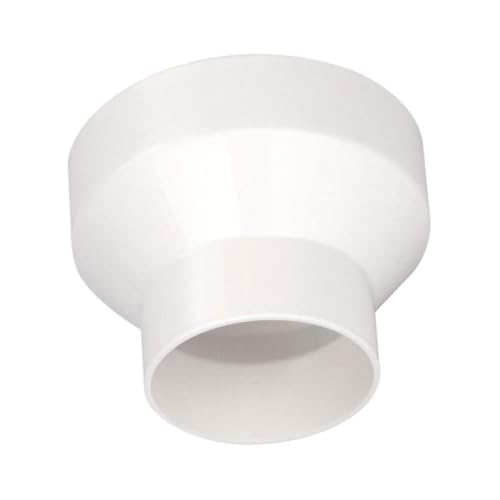 Garosa Duct Pipe Adapter 8" to 6" Reducer, Plastic