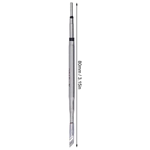 Image of Soldering Iron Tip, Fast Temperature Recovery Copper Solder Tips Easy To Install Compact Size Accurate Control for Welding Station C210-K