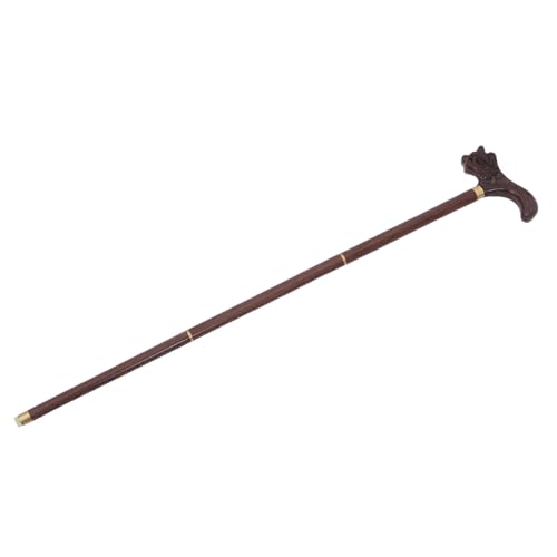 Canne en bois pour homme artisanale et solide Yardenfun
