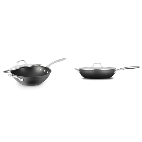 Set de Wok Calphalon con sartén profunda miniatura 1