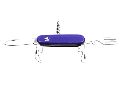 Versatile Multi-Tool Cutlery Set, Portable Camping Essentials, Mikov Piknik 101-NH-6P Knife, Stainless Steel Utility Blade for Travel and Outdoor Dining.