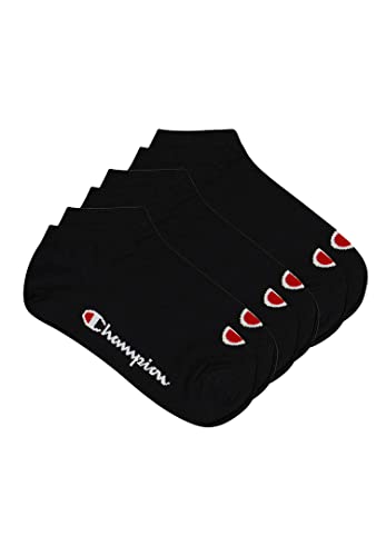 Champion Unisex Basics 3pk Sneaker Socken, Schwarz, 43-46 EU Champion Unisex Basics 3pk Sneaker Socken, Schwarz, 43-46 EU