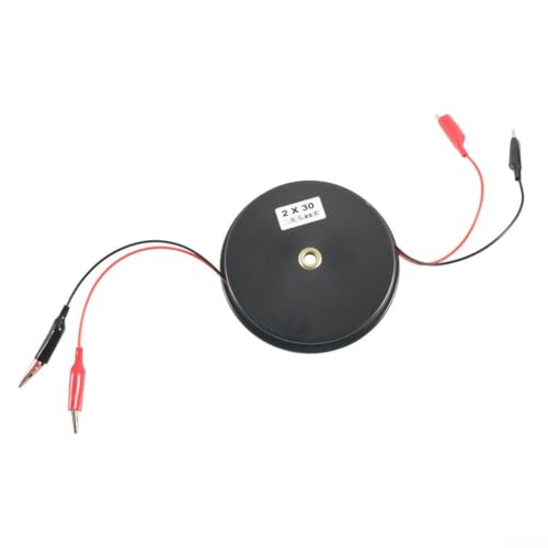 Yuanpgky Cavi retrattili per la risoluzione dei problemi elettrici di auto e barche, 6 m/9 m, con filo di rame calibro 18, clip isolate crimpate e saldate, allungabili (9 m)