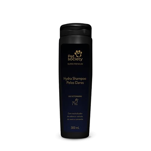 Pet Society Shampoo Pelos Claros Super Premium 300ml Pet Society ...