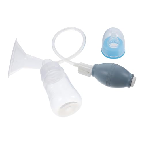 Extractor manual de leche materna con silicona ergonómico miniatura 1