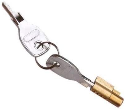 MSA – Verrou d'attelage robuste pour caravane et remorque avec 2 clés