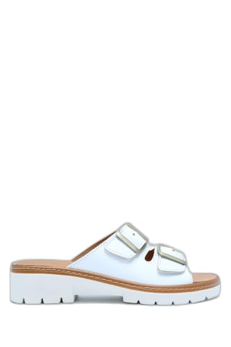 Mules chaussons cuir Kifidis K110 avec semelle anatomique active