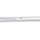 Bewinner Abnehmbare Schneeschaufel – 47,2 Zoll Tragbare Reise Schneeschieber mit D-Griff, Robuste Aluminium Schneeschaufel für Einfahrt, Haus, Garage (Blue)