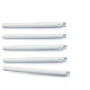 SurgiMac High Volume Evacuator Tips – Disposable Suction Tips with One-Sided Design for Strong Fluid Removal – White Plastic Tips | 100 Pack, Case of 10/Pk