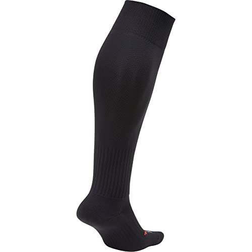 Nike Classic Ii Cushion Over-The-Calf Football Sock Nksx5728 010 (Black/White, Medium) #TOP2