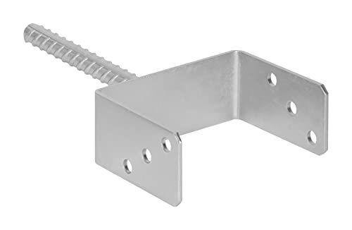 ADGO Base per palo con asta per muratura, fissa