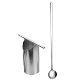 ERINGOGO Taglia Melone in Acciaio Inossidabile 304, Set 2 Pezzi Mixer Interno, Utensile per Anguria per Uso Festa e Preparazione Frutta Estiva