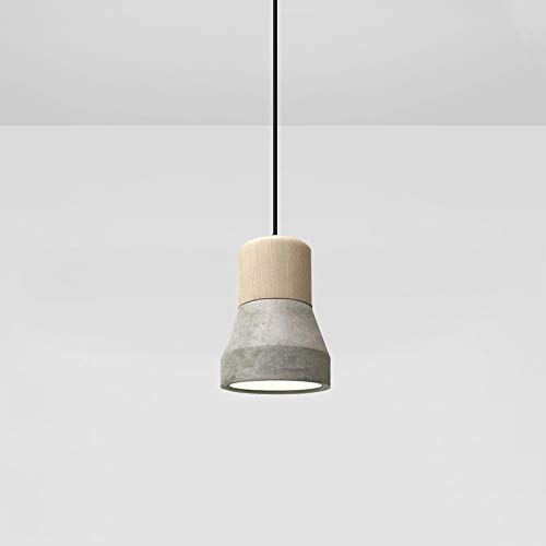 Lustre de salle à manger moderne en ciment pour une ambiance de bar chaleureuse