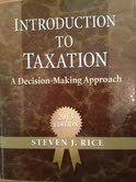 Introduction to Taxation: A Decision-Making Approach: 2013 Edition 097406792X Book Cover