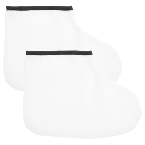 BCOATH Foot Paraffin Wax Booties Soft Foot Covers for Paraffin Wax Treatment Reusable Spa Bags
