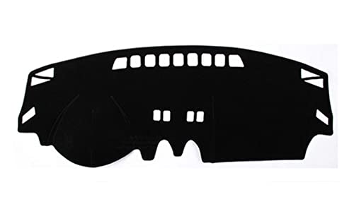 Alfombrilla antideslizante para tablero de Nissan Qashqai J10 2006-2015 en color negro LHD
