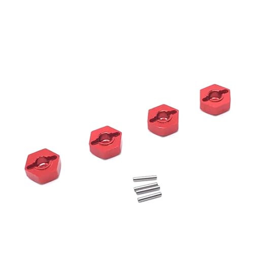 Connecteur hexagonal 12mm en métal durable pour voiture WLtoys 104001