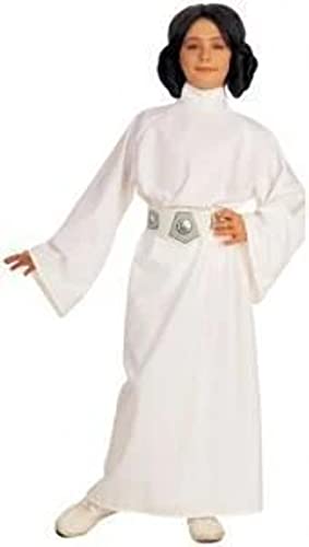 open lace back dress Amazon.com: Jazwares Girl's Premium Princess Leia Costume