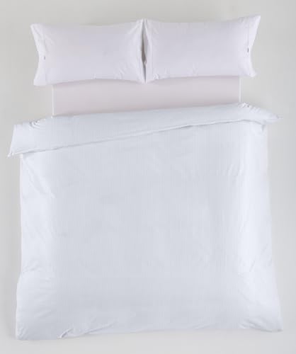 Parure de draps Kima couleur pierre pour lit double moderne - 2