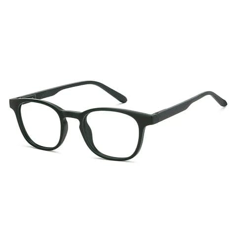 Image of Premium Zero Power Blue Cut With Photochromic Lens | Anti Glare and UV Protection Full Frame Navigator Unisex Spectacles Glasses