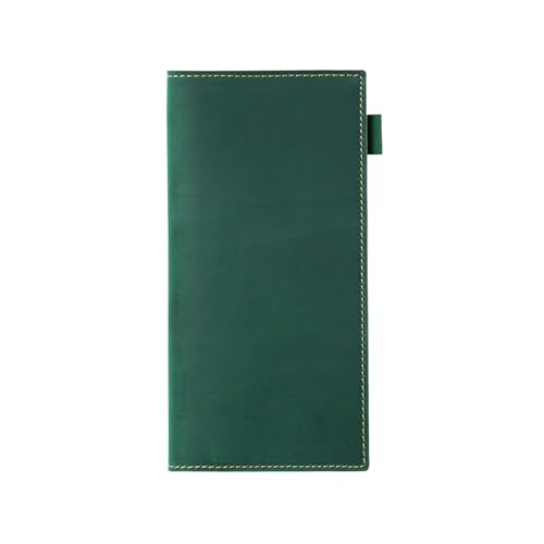 Carnet de notes rechargeable en cuir de haute qualité avec passant porte-stylo intégré