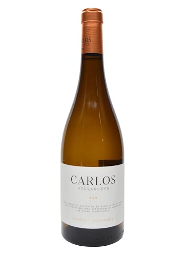 CARLOS VILLANUEVA Vino blanco godello DO Ribeiro botella 75 cl
