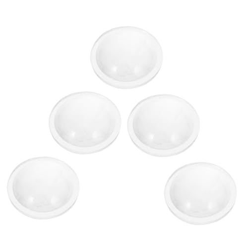 Ciieeo 5Pcs Convex Magnifying Lens for Flashlights Projectors Cameras Optical Lens Accessory for Enhanced Illumination Easy Installation
