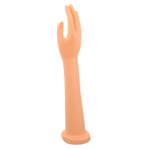 MUCKLILY Hand Model Props Maniquine Hand Long Mannequin Hand for Display Glove Hand Statue Display Mannequin Hand for Bracelet Hand Sculpture Hand Mannequin for Bracelet Display PVC Plastic