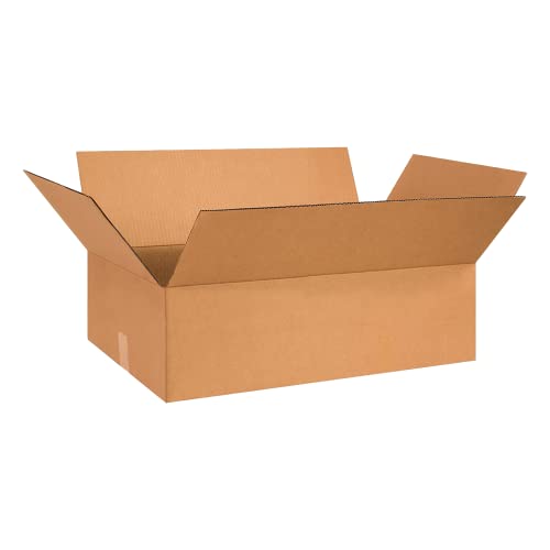 Image of TAPE LOGIC 26x15x5 Flat Corrugated Boxes, Flat, 26L x 15W x 5H, Pack of 20 | Shipping, Packaging, Moving, Storage Box for Home or Business, Strong Wholesale Bulk Boxes