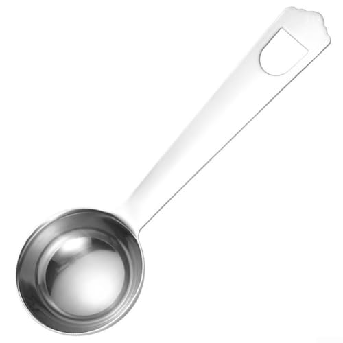 Rehoetom Cucchiaio dosatore da 20 ml, in acciaio inox 304, con ciotola profonda, per misurare caffè, spezie, ingredienti secchi e latte