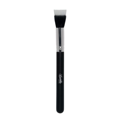 Pincel Multifuncional Eudora Niina Secrets Make: Versatilidade e Desempenho na Aplicação de Maquiagem 6 Pincel Bonitta Kabuki Duo Fiber, 734BT, Bonitta, Preto, 1 Unidade...