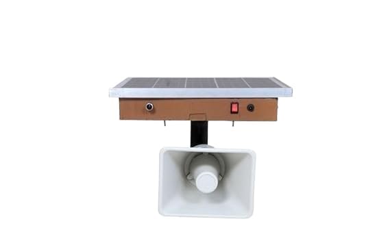 Solar Ultrasonic Animal Repellent Machine with Flash Light | Multi-Sound Animal Scarer | Waterproof Outdoor Pest Repeller for Dogs, Cats, Monkeys, Birds | Garden, Farm & Terrace Protection-image-36