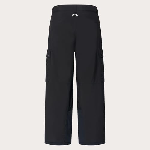 Oakley Mens Team Collection Channel Cargo Pant, Blackout, Small