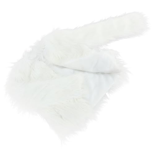Manteau LED blanc pour scène et tenues d'hiver chic de festival