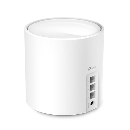 TP-Link Deco X50 (1-Pack)- Sistema WiFi 6 AI Mesh, AX3000 Doble Banda 2.4 GHz/5 GHz, Cobertura hasta 232 m², Banda 160MHz Canal, ODFMA, 1024QAM - Imagen 3
