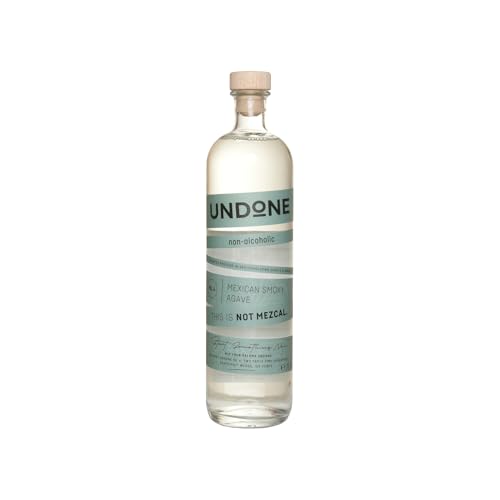 Undone No. 4 Mexican Smoky Agave Not Mezcal | Premium Non-Alcoholic Mezcal Alternative | 700Ml Bottle | Made In Germany