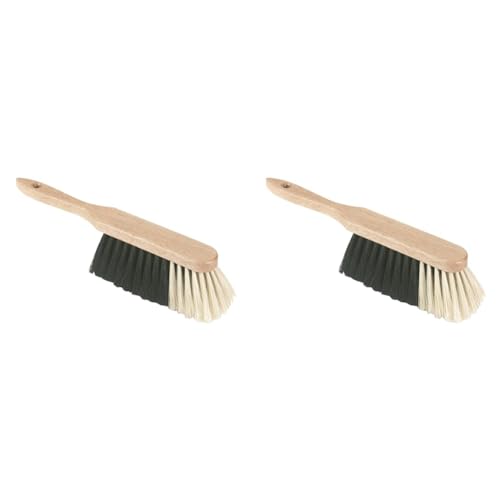 Kerbl 29526 - Balayette en Poils de Cheval - Marron (Lot de 2)