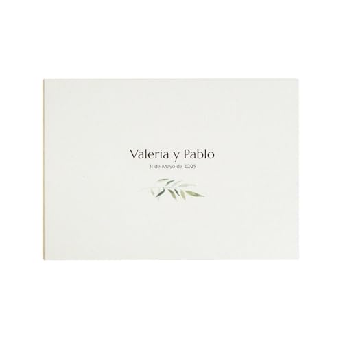 Sphinge Livro de testemunhas de casamento personalizado com o seu texto na capa, A4 A5 capa rígida de tecido 48 páginas de papel branco 120 g | livro de convidados dedicatórios