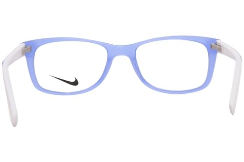 Image of Eyeglasses NIKE 5509 417 Matte Pacific Blue /White