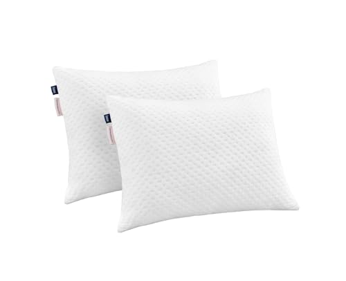 Opiniones de Memory foam almohada al mejor precio. 46 Luuna Almohada Ajustable Suave, 2 Pack, King Size 88x46 cm, Memory Foam, Funda Lavable, Suavidad y Frescura Garantizada para tu Descanso, Paquete de 2 Almohadas