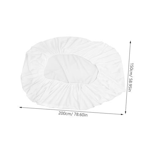 Sábana bajera de funda de colchón OUNONA transpirable y protector ajustable 3