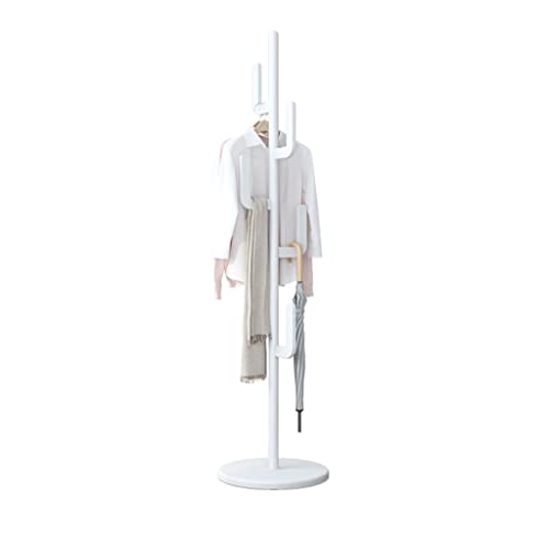 XXZY Elegante Perchero de Madera Maciza, Perchero de pie con 6 Ganchos, Forma de Cactus, 180cm, Perchero para árbol