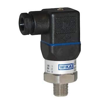Wika A-10 Pressure Transmitter, 0 to 50 PSI; 1/4" NPT(M) Connection