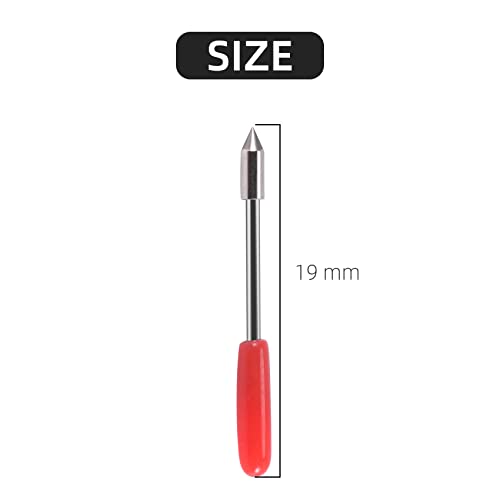 Gokelomg 50 Stück 45 Grad Vinyl Plotter Klingen für Graphtec CB09U CB09 Silhouette Cameo – Präzise und Langlebige Schneidemesser
