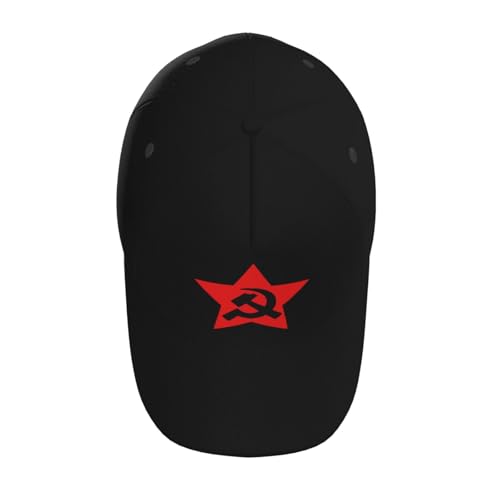 Hammer and Sickle Baseball Hats for Men and Women - Classic Adjustable Hats4